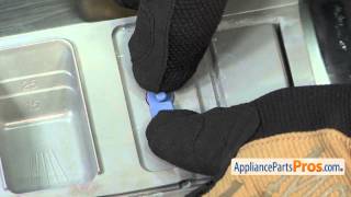 How To - Bosch/Thermador/Gaggenau Detergent Cup Latch Kit 00166630