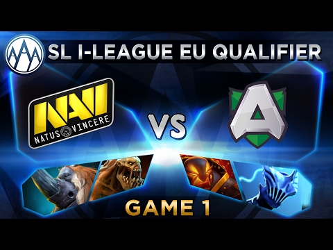 NaVi vs Alliance Game 1 - SL i-League European Qualifier - BO2 w/ @LyricalDota @LacosteDota