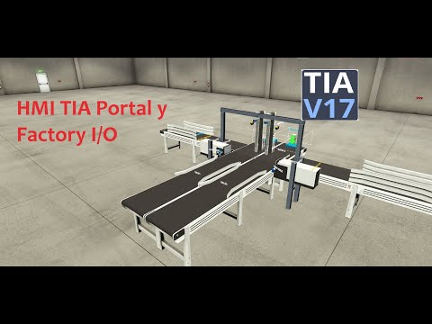 HMI TIA Porta con FACTORY I/O Separating station