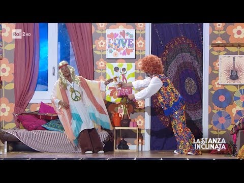 La stanza inclinata 'Peace and Love' - Stasera tutto è possibile - 13/11/2018