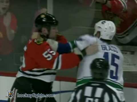 Tanner Glass vs Ben Eager Mar 5, 2010 - Sportsnet feed
