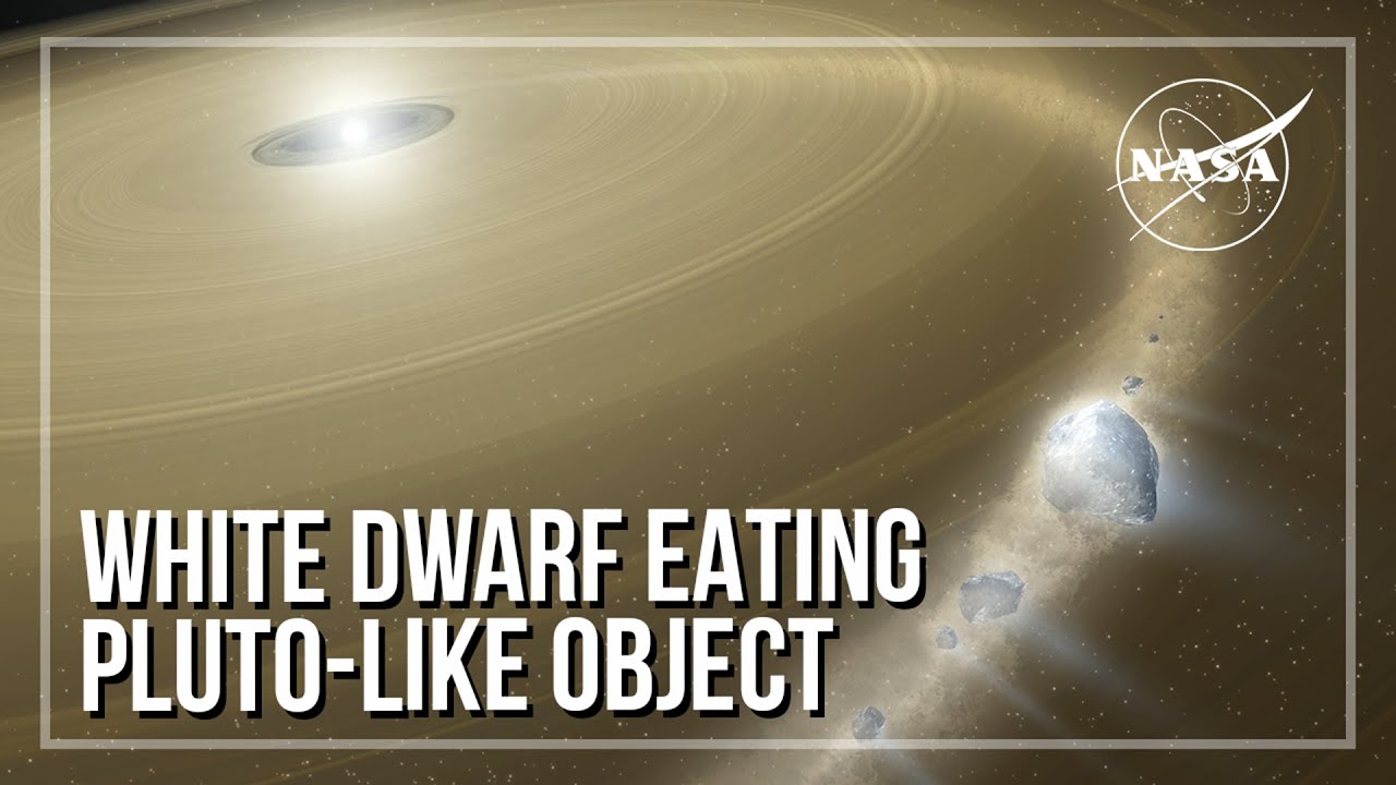 Hubble Telescope Witnesses White Dwarf Devouring Pluto-Like Object, Offering a Glimpse into Our Solar System's Future