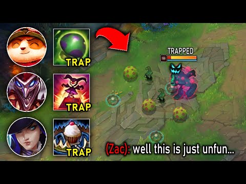 WE CREATED A BLOCKADE OF TRAPS AND TOOK OVER THE MAP (FT. IOKI)