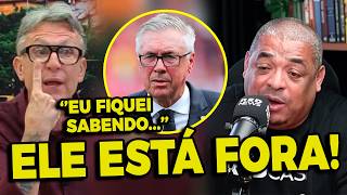 BOMBA! ANCELOTTI FORA DA SELEÇÃO? OLHA O QUE O NETO E VAMPETA FALARAM!
