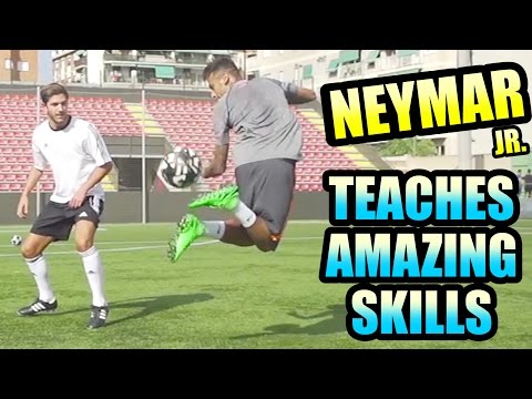 NEYMAR Jr. Teaches Amazing Skills!!! Can You Do This?!