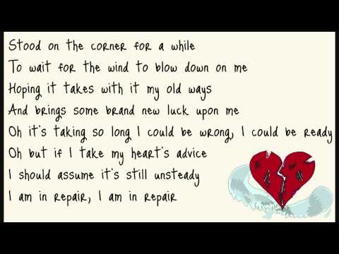 John Mayer - In Repair (lyrics on screen)