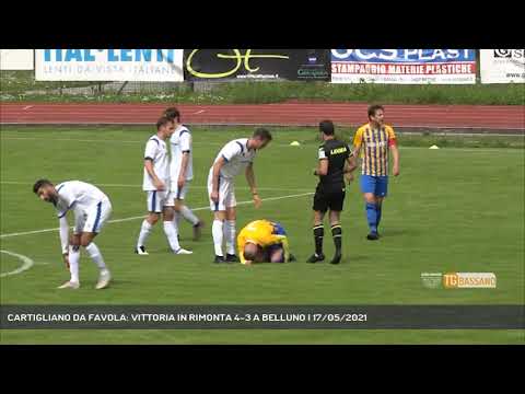 CARTIGLIANO DA FAVOLA: VITTORIA IN RIMONTA 4-3 A BELLUNO | 17/05/2021