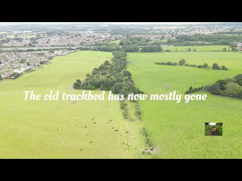 Wakefield disused viaduct and railway.