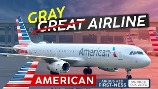 America's Dullest? · AMERICAN AIRLINES A321 First Class 🇺🇸 San Francisco to Cabo《 The US Series 》
