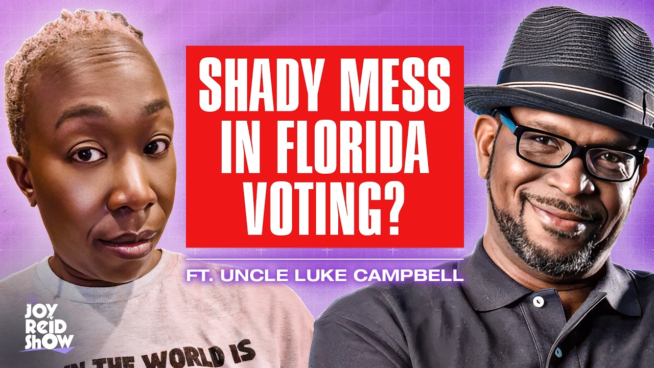 Shady Mess in Florida Voting? Say It Ain't So, Uncle Luke! | The Joy Reid Show