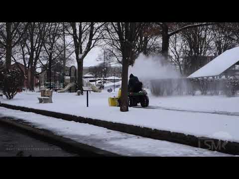 2-1-2021 Lititz, PA - Winter Scenes and Clean Up as Lititz Braces for Second Round of Winter Storm