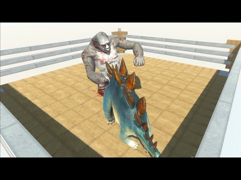 Gorilla on the Flying Ring Arena vs Every Unit - Animal Revolt Battle Simulator