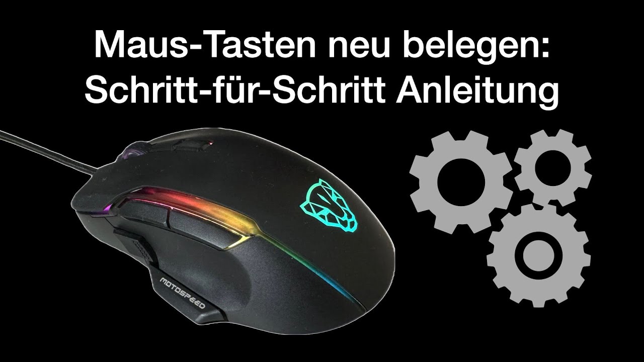 Maustasten neu belegen in Windows