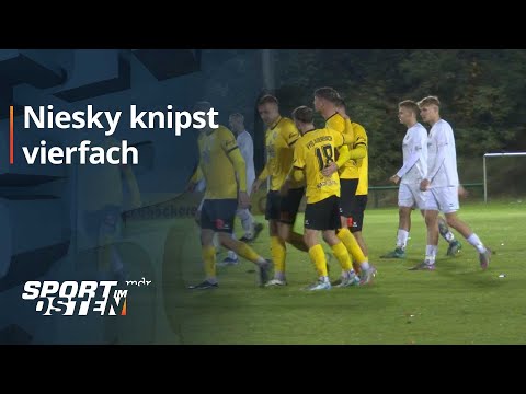 VfB Auerbach freut sich über vier Pokaltore in Niesky | Sport im Osten