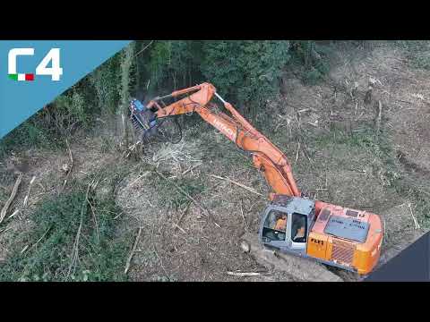 FFH120L - TRINCIA FORESTALE PER ESCAVATORI 14-25 TON / HYDRAULIC MULCHER FOR EXCAVATORS 14-25 TONS