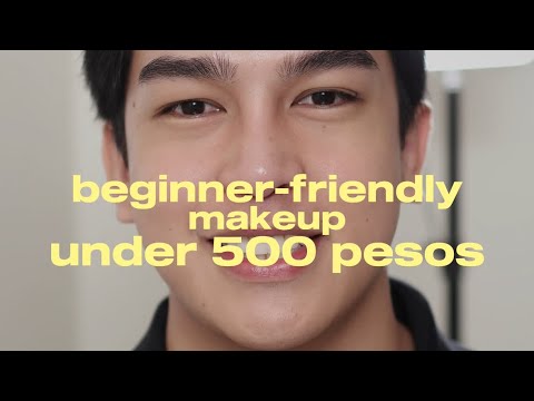 BEGINNER’S MAKEUP ALL UNDER 500 PESOS