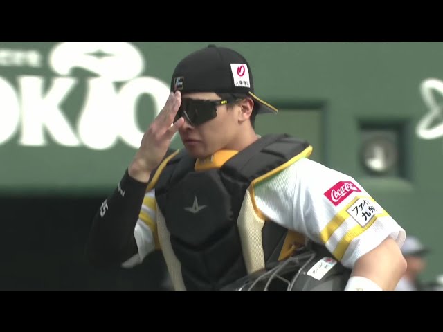 【ファーム】三振ゲッツー!! ホークス・谷川原健太 正確な送球でランナーの進塁を許さない!! 2025年4月30日 福岡ソフトバンクホークス 対 阪神タイガース