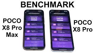 POCO X8 Pro Max vs X8 Pro - BENCHMARK COMPARISON