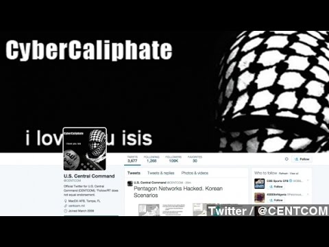 U.S. CentCom's Twitter, YouTube Hacked By ISIS Supporters