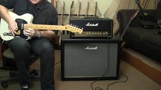 Video thumbnail for Marshall Origin 20 head and 2 x 12 cab by Sycamore Gear