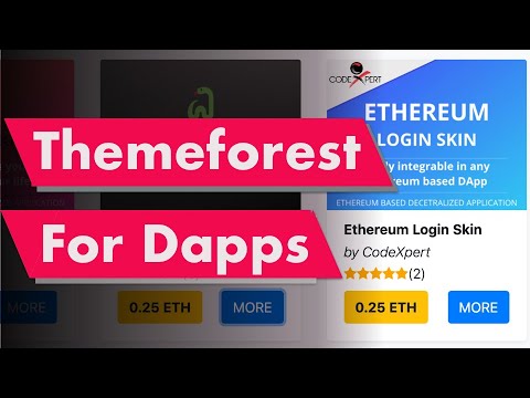 Sell Templates For Decentralized Applications on Dapp World