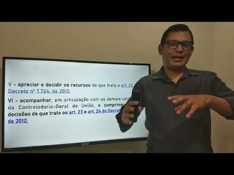 Legislação Específica para a CGU - Aula 08 (parte 01)