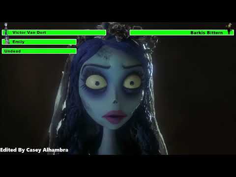 Corpse Bride (2005) Final Battle with healthbars