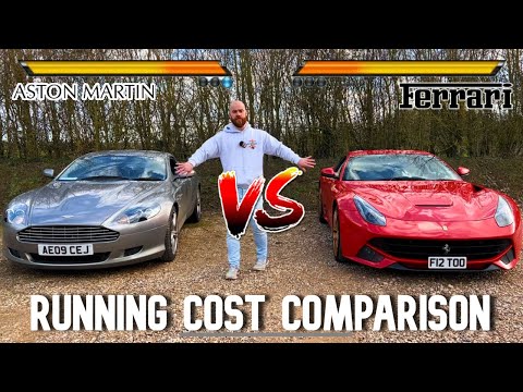 Aston Martin Vs Ferrari 12 Months Ownership Cost Comparison
