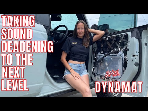 TAKING THE BRONCO'S SOUND DEADENING TO THE NEXT LEVEL WITH DYNAMAT?