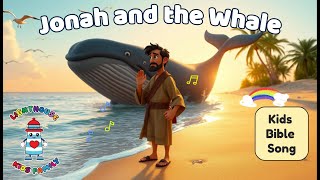 Jonah in the Whale 🐋 | Jonah 1:17-2:10 | Lighthouse Kids Family | Christian Kids Song