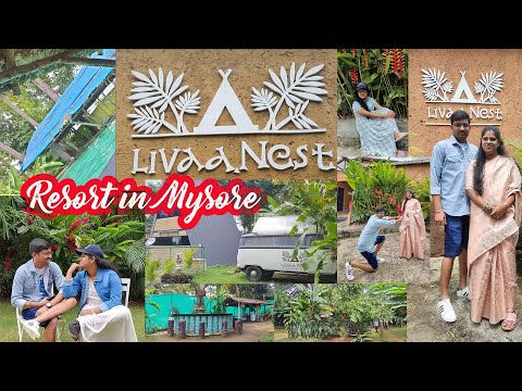 Resort Tour😍 Livaa Nest Home Stay In Mysore😍 With A Private Pool❤️ Hindu Venky Vlogs | Vlog-10