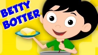 Betty Botter Bought Some Butter | Kids TV Nursery Rhymes For Kids | Baby Songs kids tv