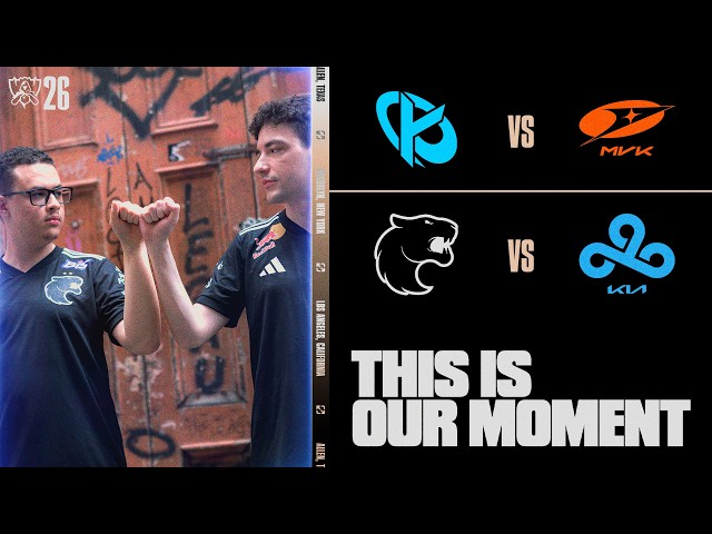 KC x MVK | FUR x C9 | Worlds 2026 | Fase de Entrada - Dia 2 (Md5)