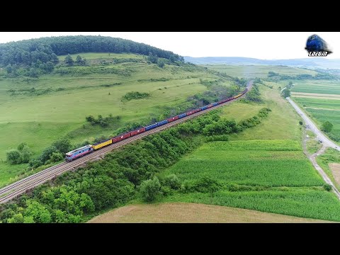 🚁[Drone] Sulzer Power! LDE2100 60-1578-3 & 60-1546-0 in Acțiune/Action in Munții Apuseni Mountains