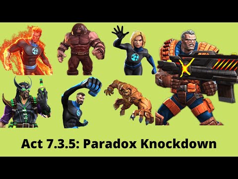 MCOC: Act 7.3.5 Paradox Knock Down | Entropic Impairment | Quantum Safeguard | Counterstrike