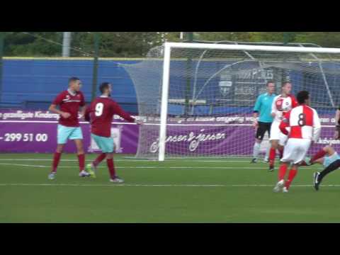 18 sep 2016 UVV 1 - Zwaluwen Utrecht 1922 1 com 4-4 Balletje gaat rond en doelpoging Chaouki