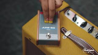 Video thumbnail for TC Electronic June-60 Vintage-Analog Chorus Pedal Demo by Chuck Levin's Washington Music Center