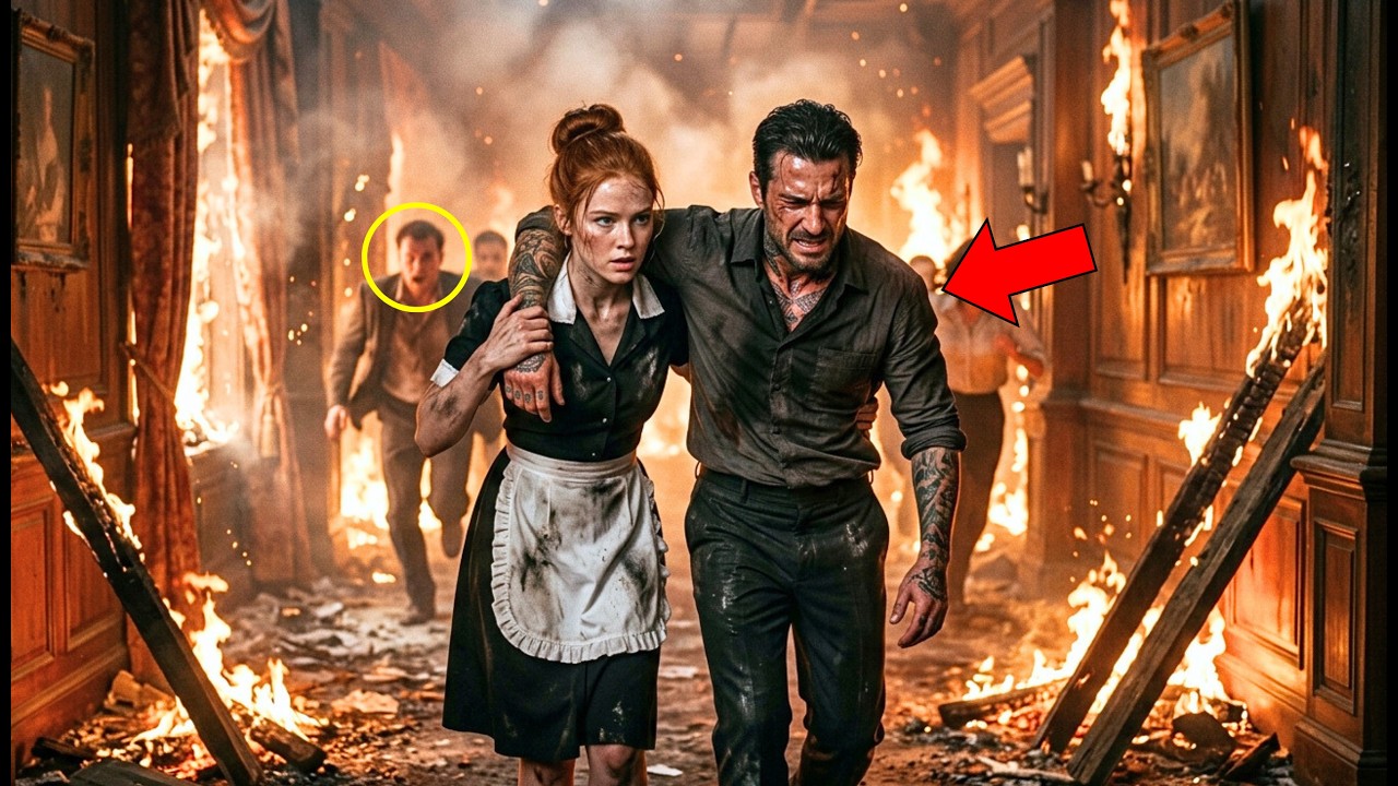 The Maid Dragged the Mafia Boss from the Flames — While Everyone Else Fled