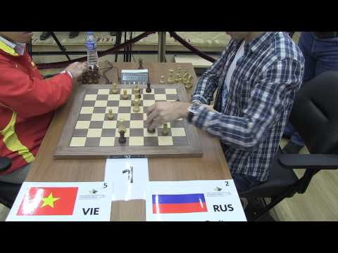 2013-06-10 GM Le Quang Liem - GM Andreikin ENDGAME BLITZ World championship * 02