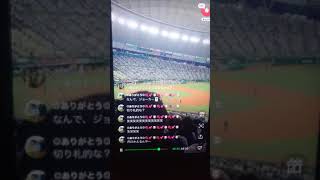 内川に「代打・長谷川」で鷹逆転へ【実況ミラクルCS】