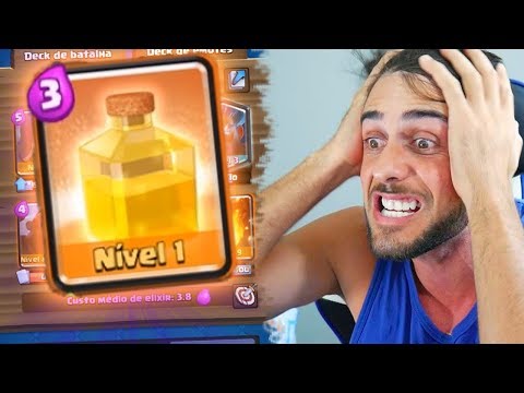 NUNCA USE UMA CARTAS NÍVEL 1 DO CLASH ROYALE