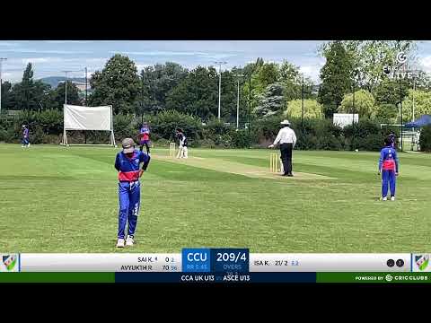 2023 CCA UK Tour - CCA UK U13 Vs ASCE U13