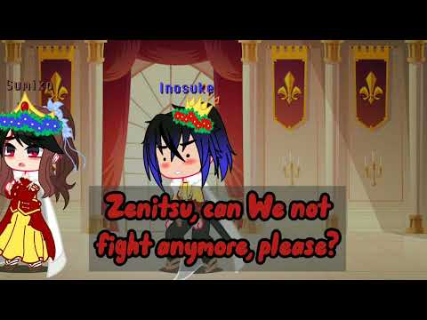 "VERONICA/ZENITSU open the Door please!!" || Demon Slayer || Royalty AU || Slight InoTan
