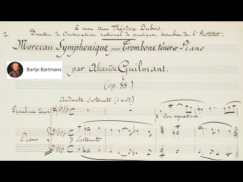Alexandre Guilmant - Morceau Symphonique, Op. 88 (1902)