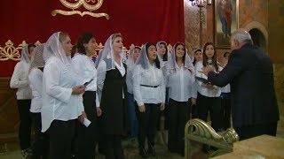 «Սեբաստացիների» ուսուցչական երգչախումբը Սուրբ Սարգիս առաջնորդանիստ եկեղեցում