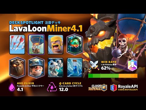 Pushing MID LADDER With the BEST 4.1 Lavaloon Deck! 6300+🏆- Clash Royale