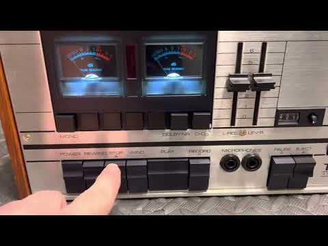 Tandberg TCD 310 tape deck demo