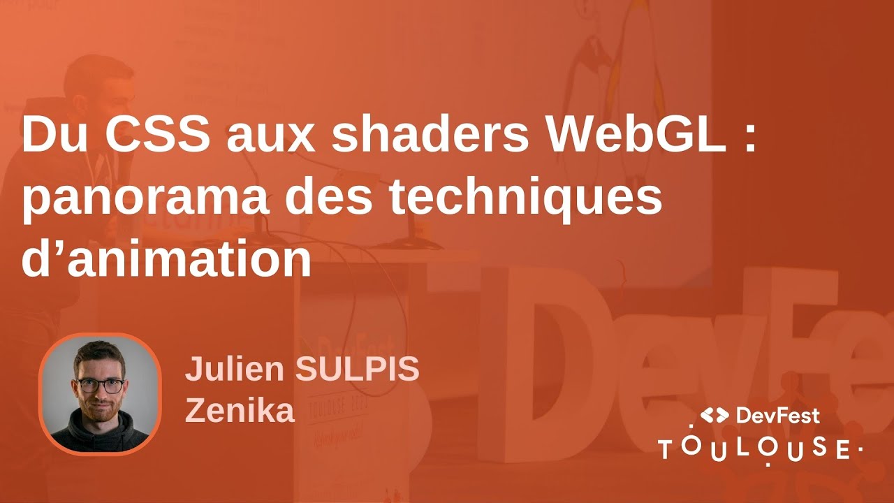 Du CSS aux shaders WebGL : panorama des techniques d'animation