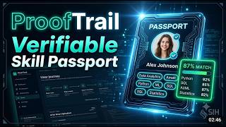 ProofTrail – Verifiable Skill Passport & Explainable Internship Matching | SOA IDEATHON 2026 (S30)
