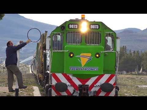 GT22 9073 Locomotive of Tren Patagonico before temporary cancellation of service + Foreign Charter